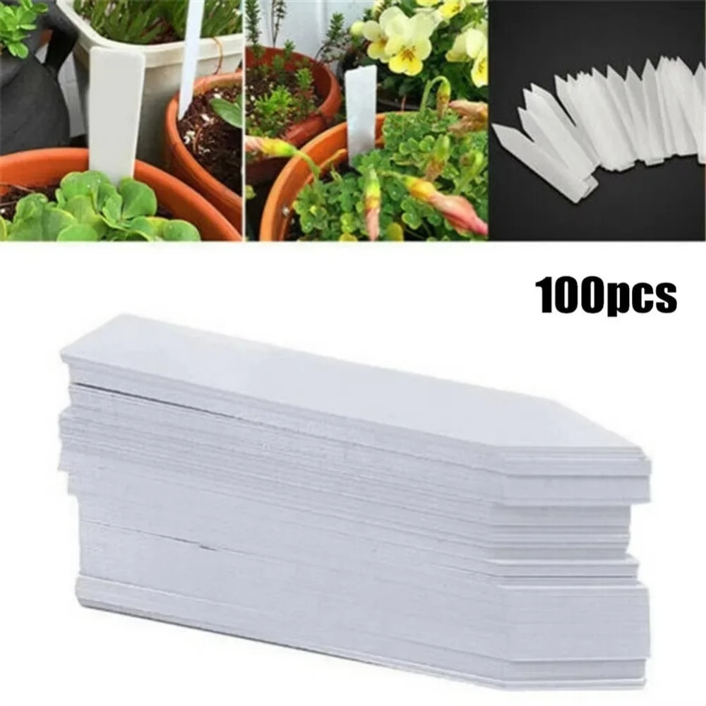 Plant Label Tags - 100Pcs 식물 라벨 식물 액세서리 꽃