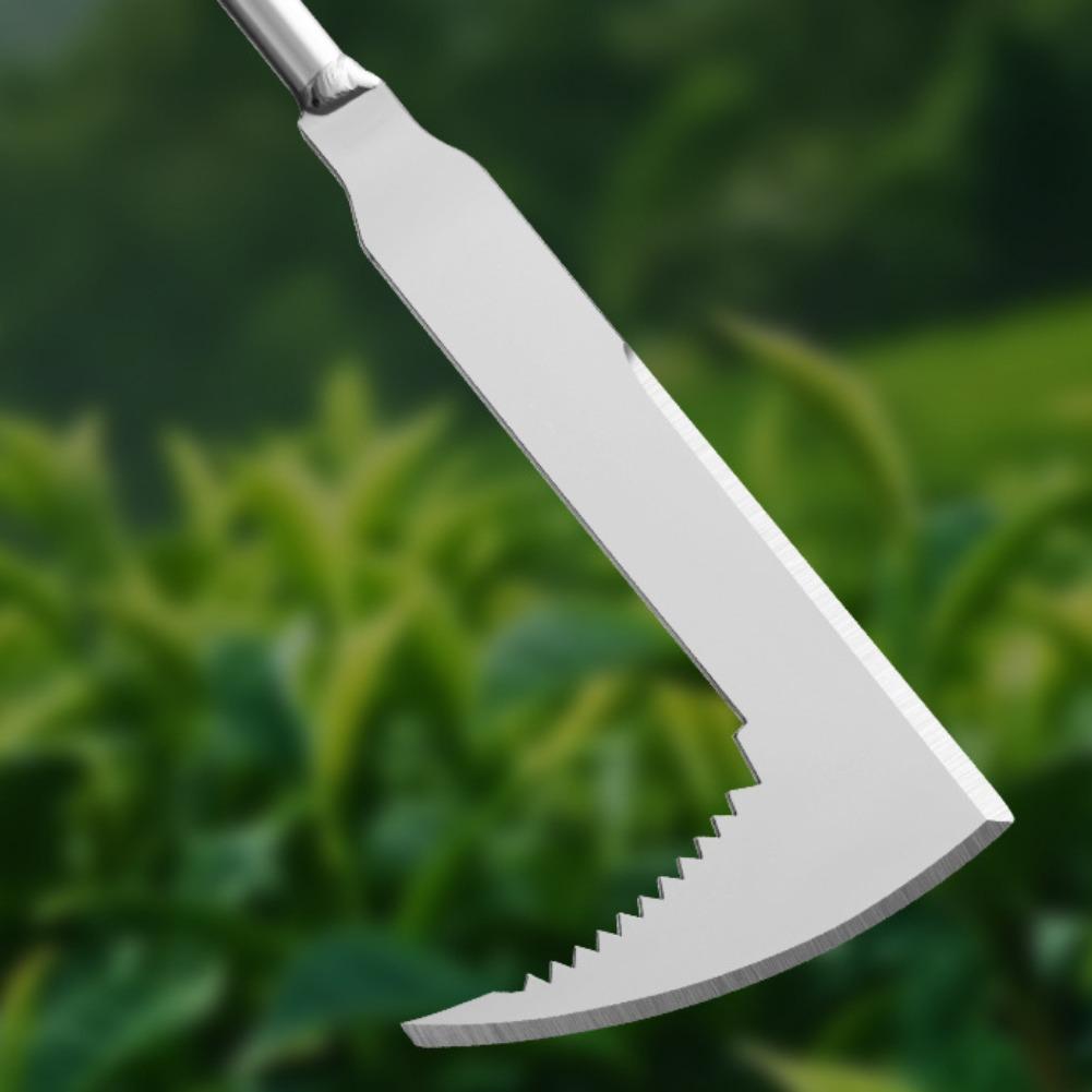 Gardening Tools Used For Weeding - 스테인리스 스틸 틈새 제초 도구, L자형