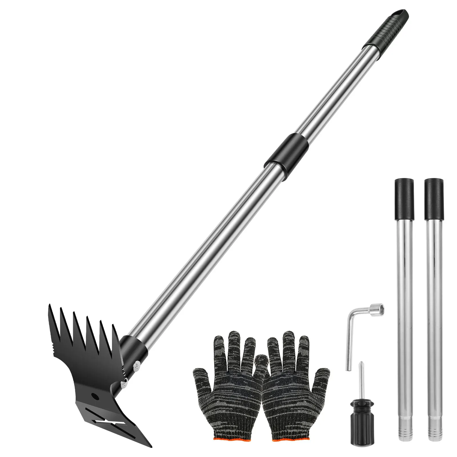 Gardening Tools To Remove Grass - 정원 초가지붕 갈퀴 스테인리스 정원 잡초