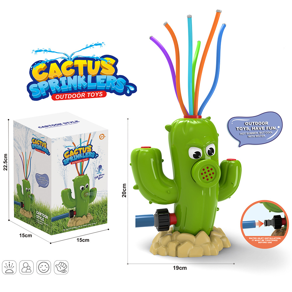 Gardening Tools 2 Year Old - 선인장 스프링클러 물 분사 장난감 정원