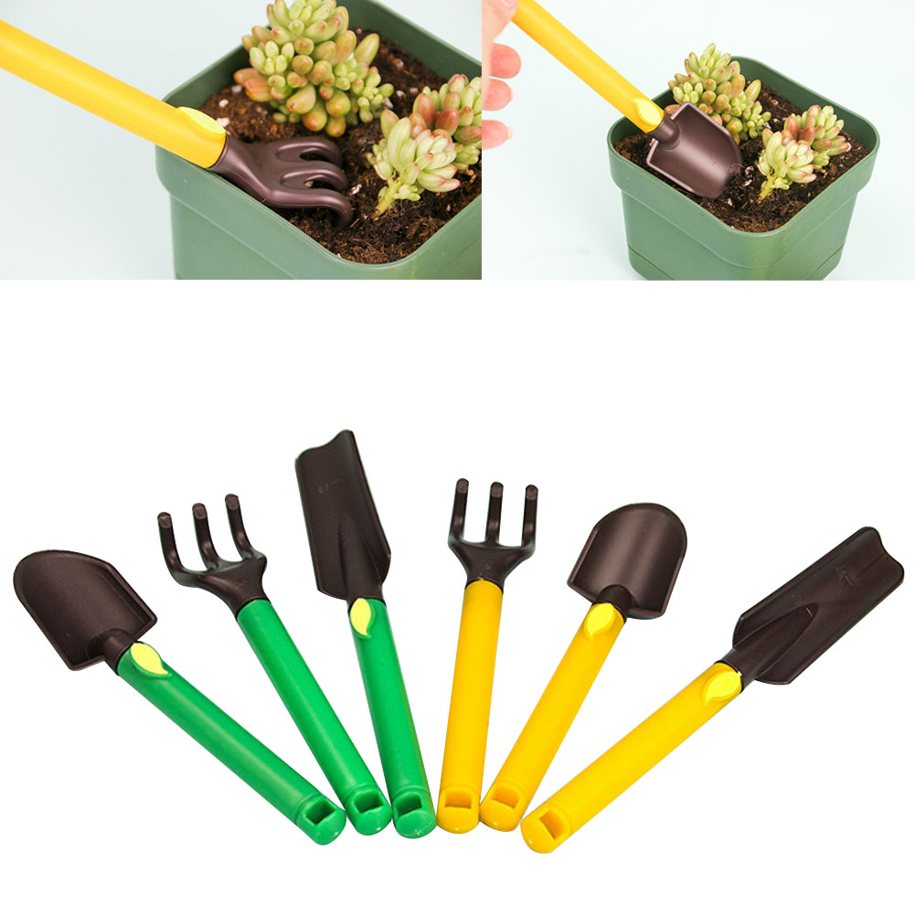 Gardening Tools Toddler - 3pcs 어린이 원예 도구 키트 플라스틱
