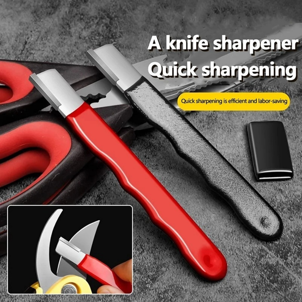 Gardening Tools Gifts - 전문가용 금속 칼 가위 연마기 휴대용