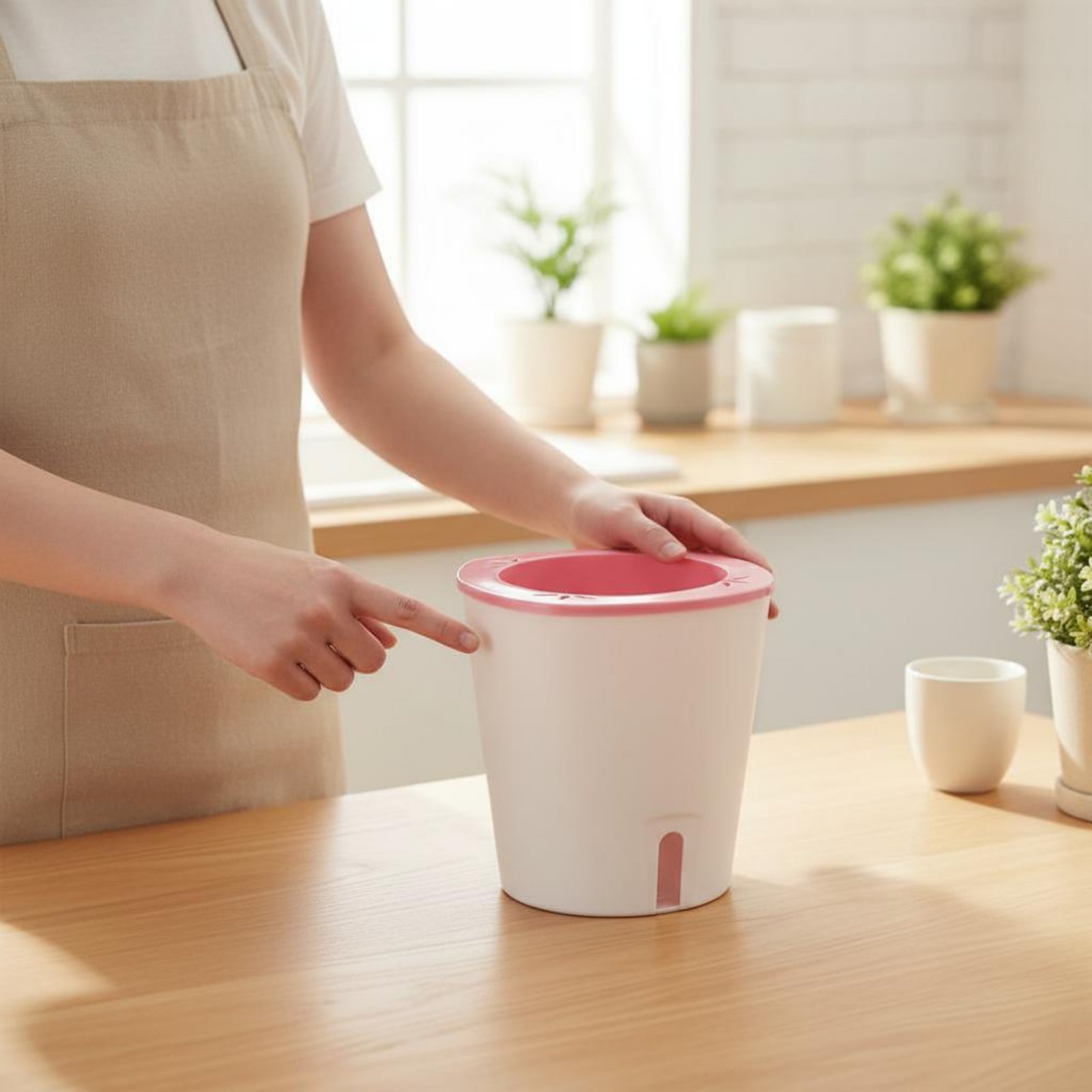 Self-Watering Planter - 자동 급수 화분 대형 자동 급수