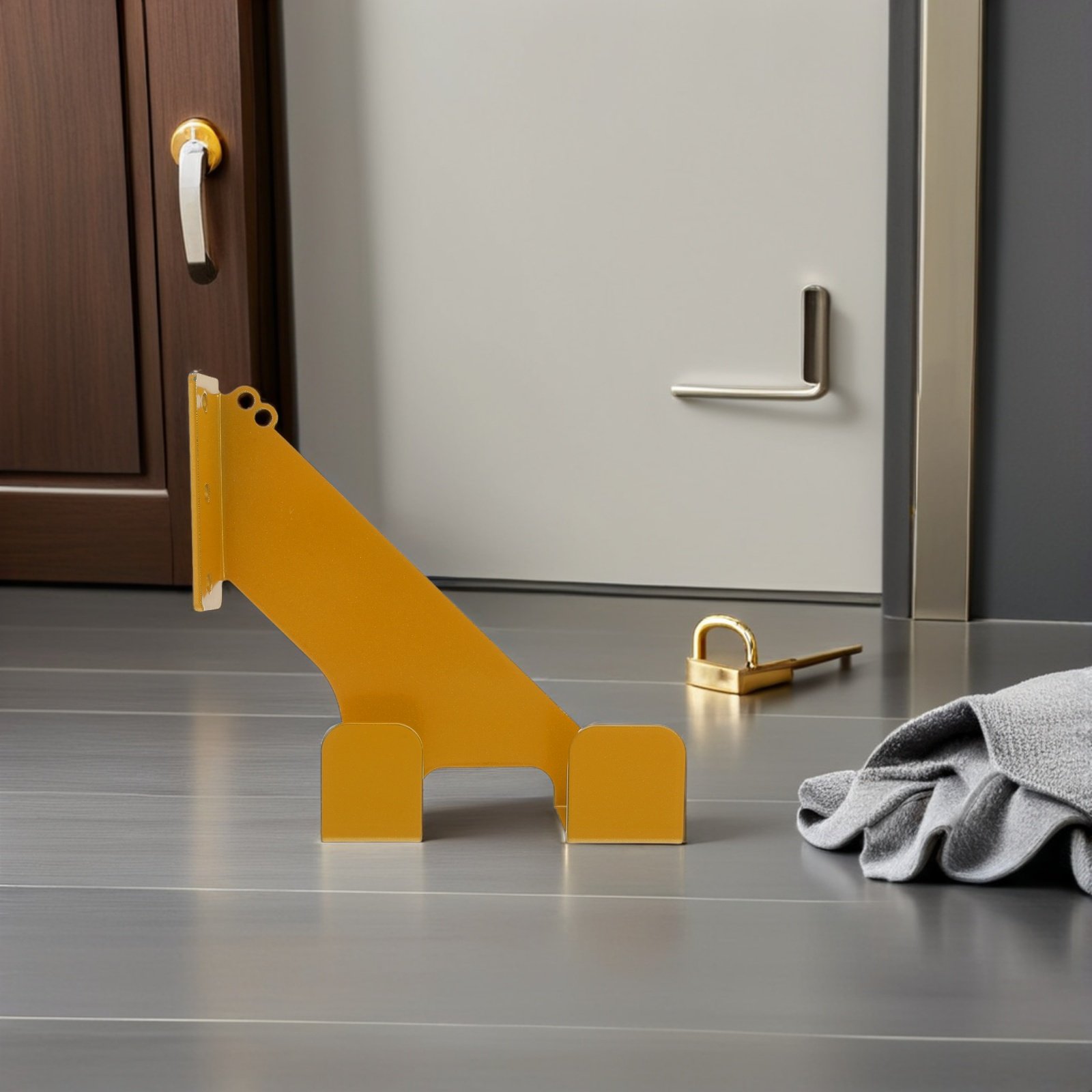 Gardening Tools Storage - 4개입 체인톱 벽걸이형 고강도 금속 걸이,