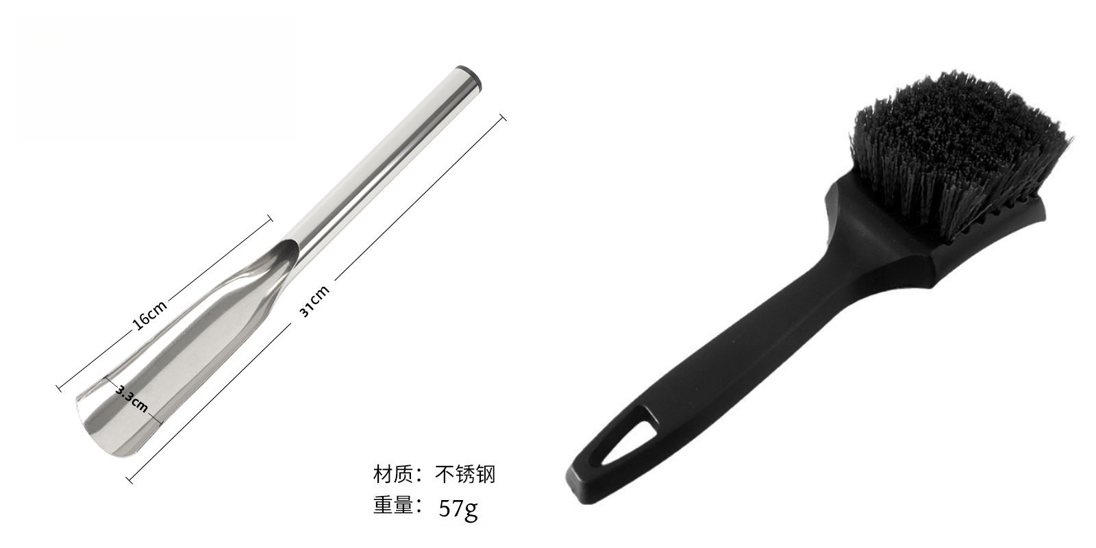 2팩 잔디 깎는 기계 데크 청소 스크레이퍼 브러쉬 세트 - Gardening Tools To Remove Grass 리뷰 및 가격