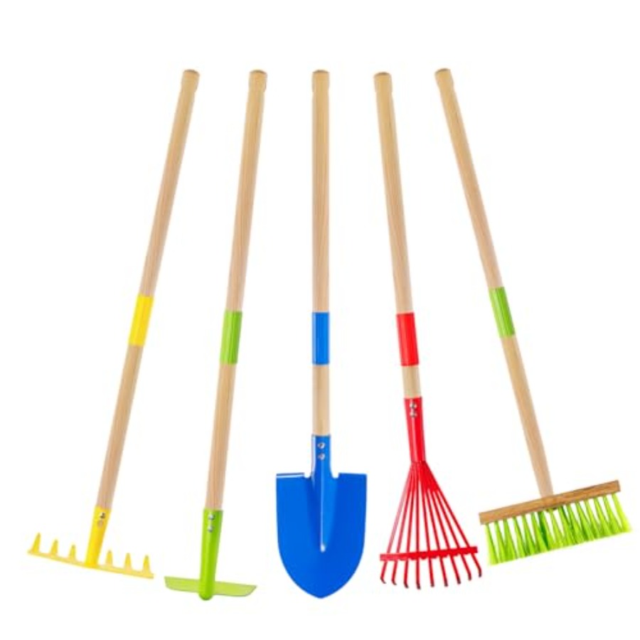 정원 도구 세트: 안전한 유아용 사이즈 괭이, 갈퀴,  - Gardening Tools Toddler 리뷰 및 가격