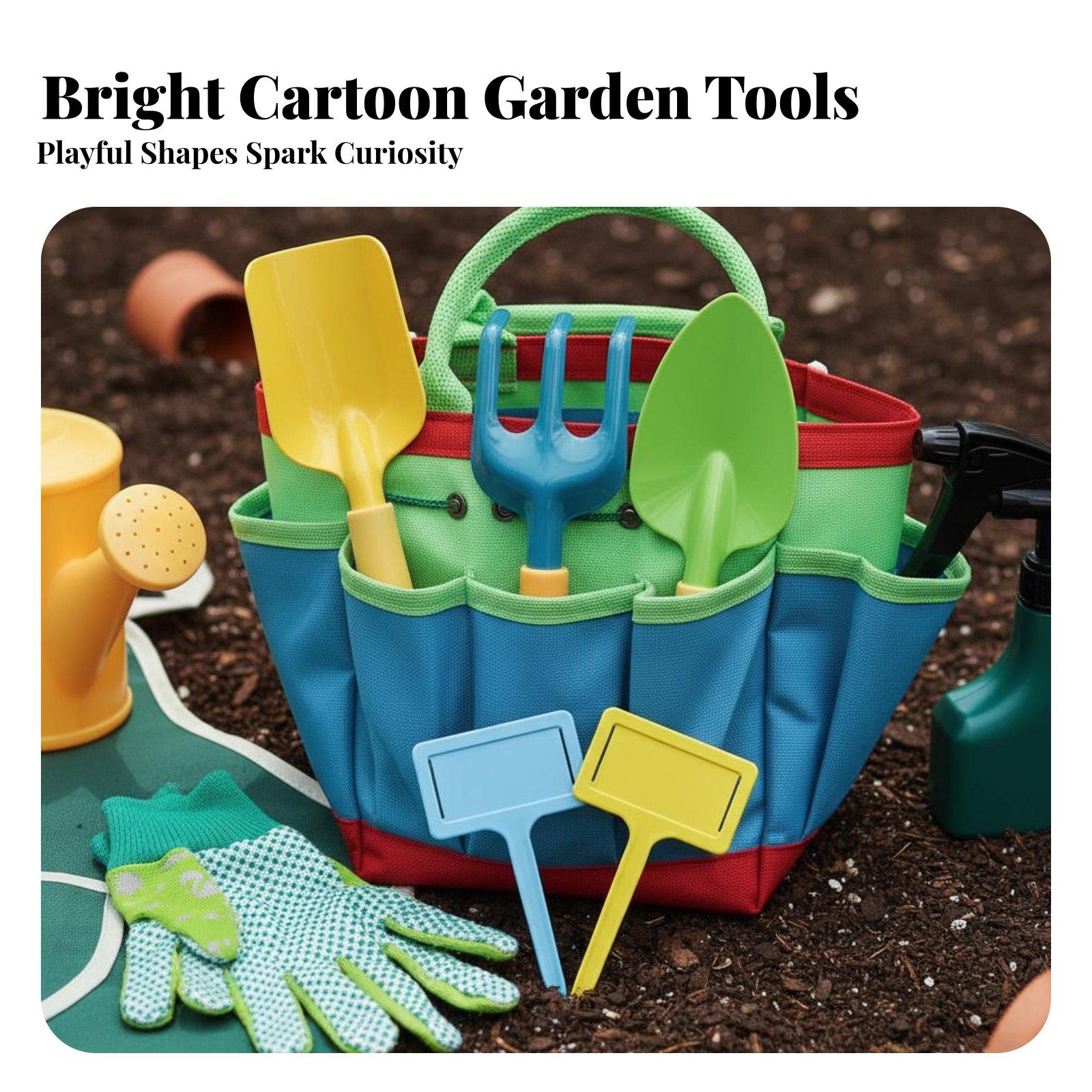 10개 어린이용 정원 도구 세트, 어린이용 금속 헤드  - Gardening Tools Girls 리뷰 및 가격