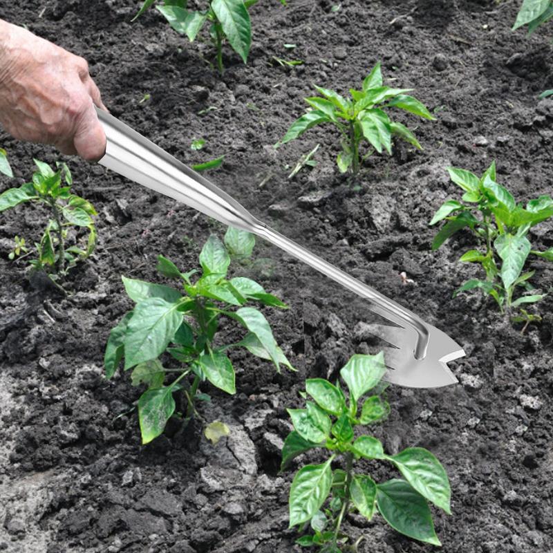 잡초 풀러 도구 4 치아 잔디 제거 및 파기 도구 야외 - Gardening Tools To Remove Grass 리뷰 및 가격