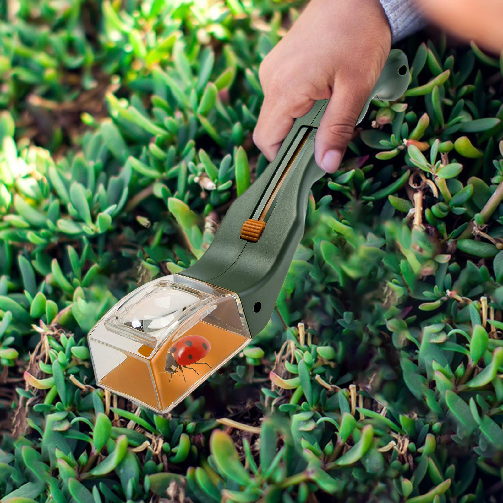 어린이 돋보기 5X 확대경 빠른 분리형 교육용 투명 탐 - Gardening Tools For Kids 리뷰 및 가격