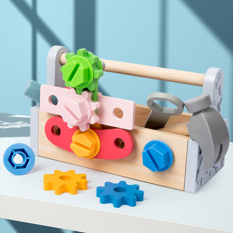어린이 도구 상자 나무 장난감 놀이 세트, 너트 분해  - Gardening Tools For 10 Year Olds 리뷰 및 가격