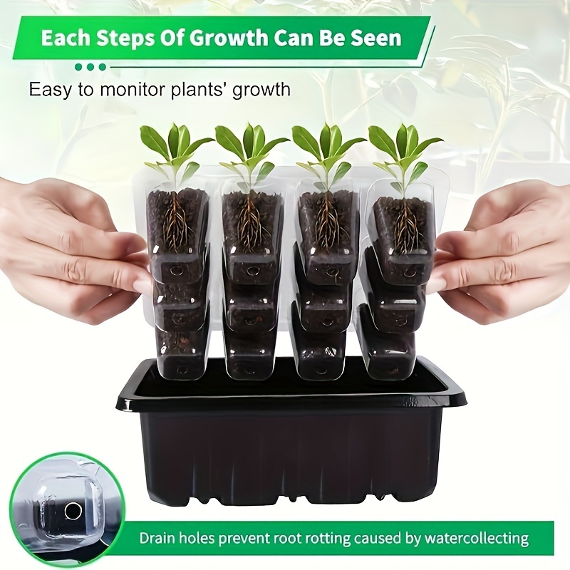 1/2/3팩 12/24/36구 셀트레이, 8개 LED  - Seed Starter Trays 리뷰 및 가격