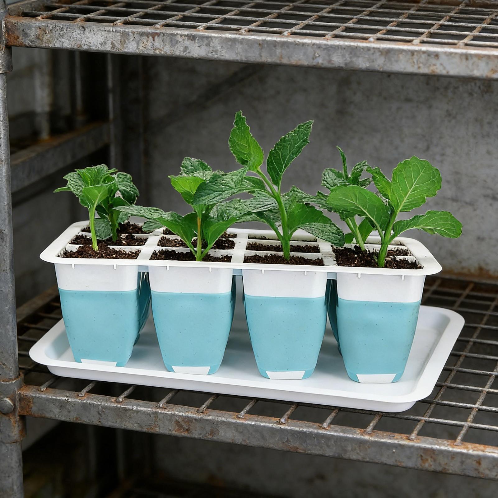 5팩 실리콘 묘목 트레이 60구 재사용 가능 묘목 발아 - Seed Starter Trays 리뷰 및 가격