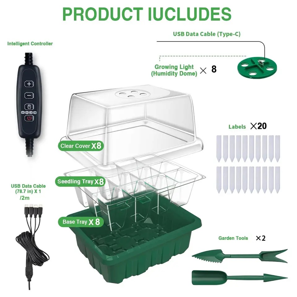 KEBINCPLED 풀 스펙트럼 USB 5V LED 식 - Seed Starter Trays 리뷰 및 가격