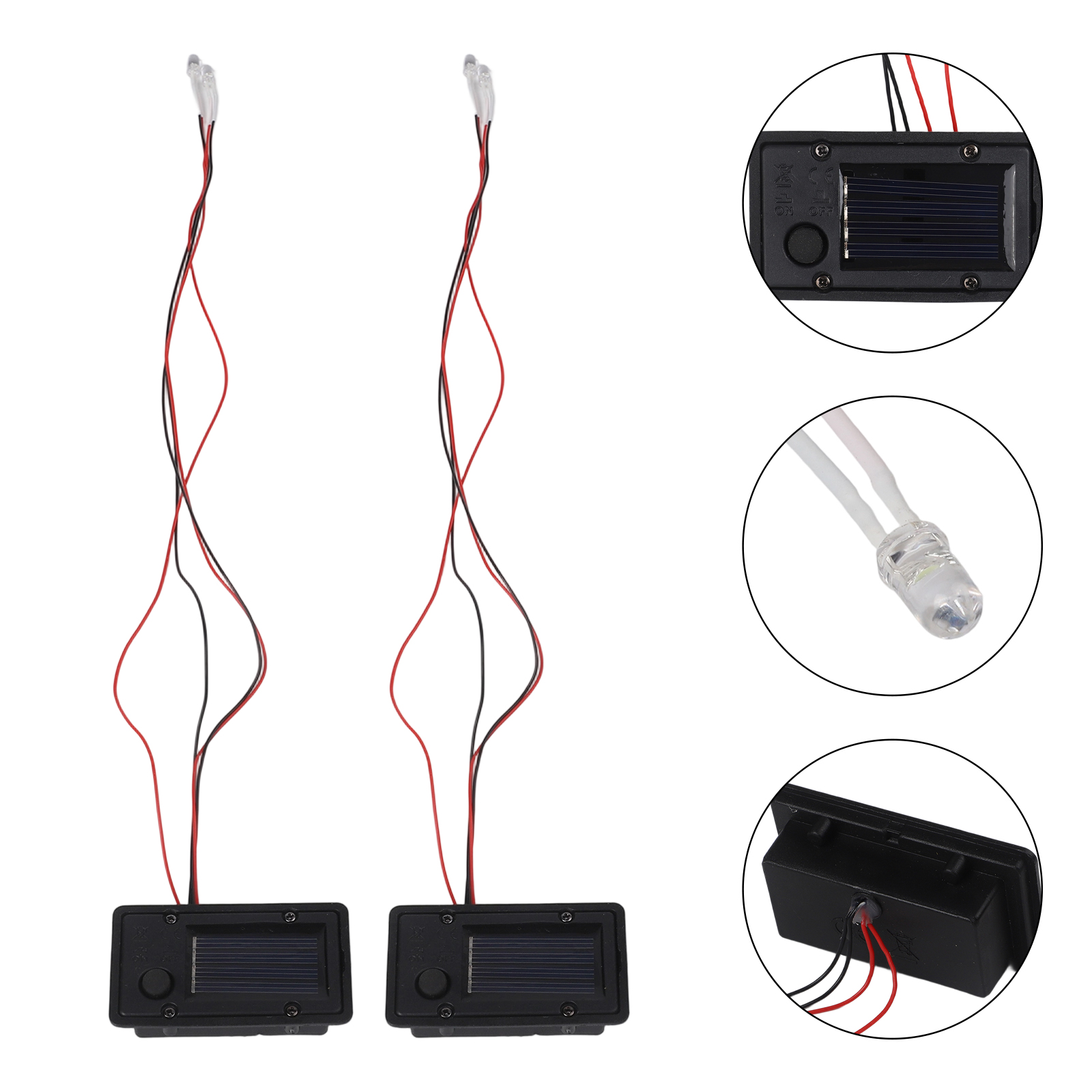 2개의 태양광 조명 상자 교체용 상단 커버(LED 전구 - Gardening Tools Box 리뷰 및 가격