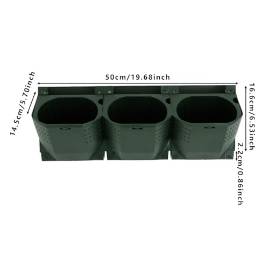 36슬롯 자가 급수 벽걸이형 화분(실내/실외용), 밀리 - Self-Watering Planter 리뷰 및 가격