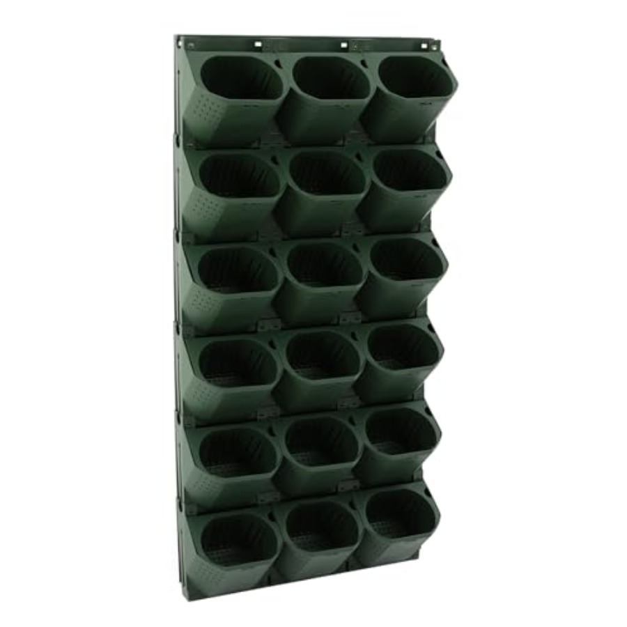36슬롯 자가 급수 벽걸이형 화분(실내/실외용), 밀리 - Self-Watering Planter 리뷰 및 가격