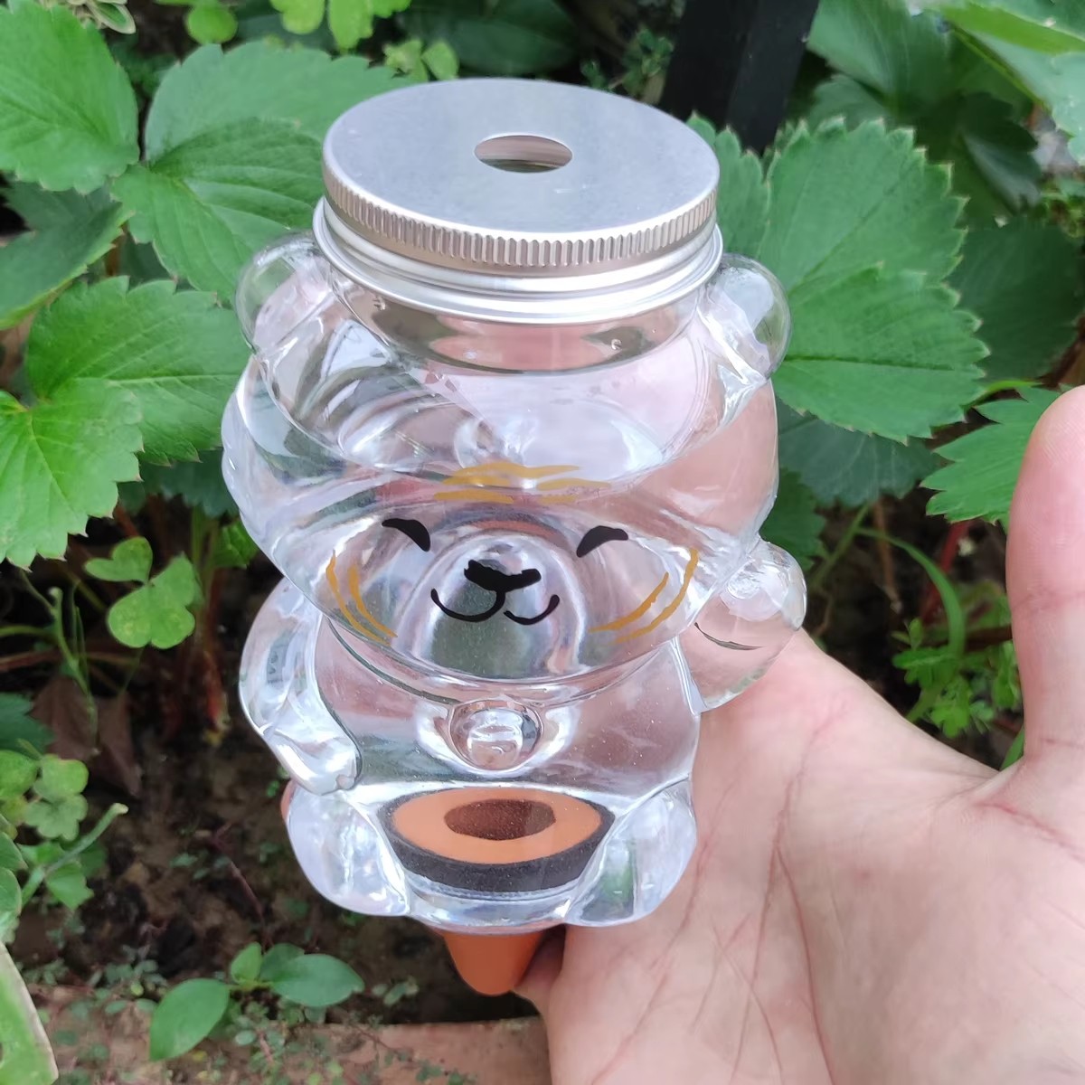 350 ML 정원 자동 급수 장치 게으른 식물 급수 헤 - Gardening Tools Gifts 리뷰 및 가격