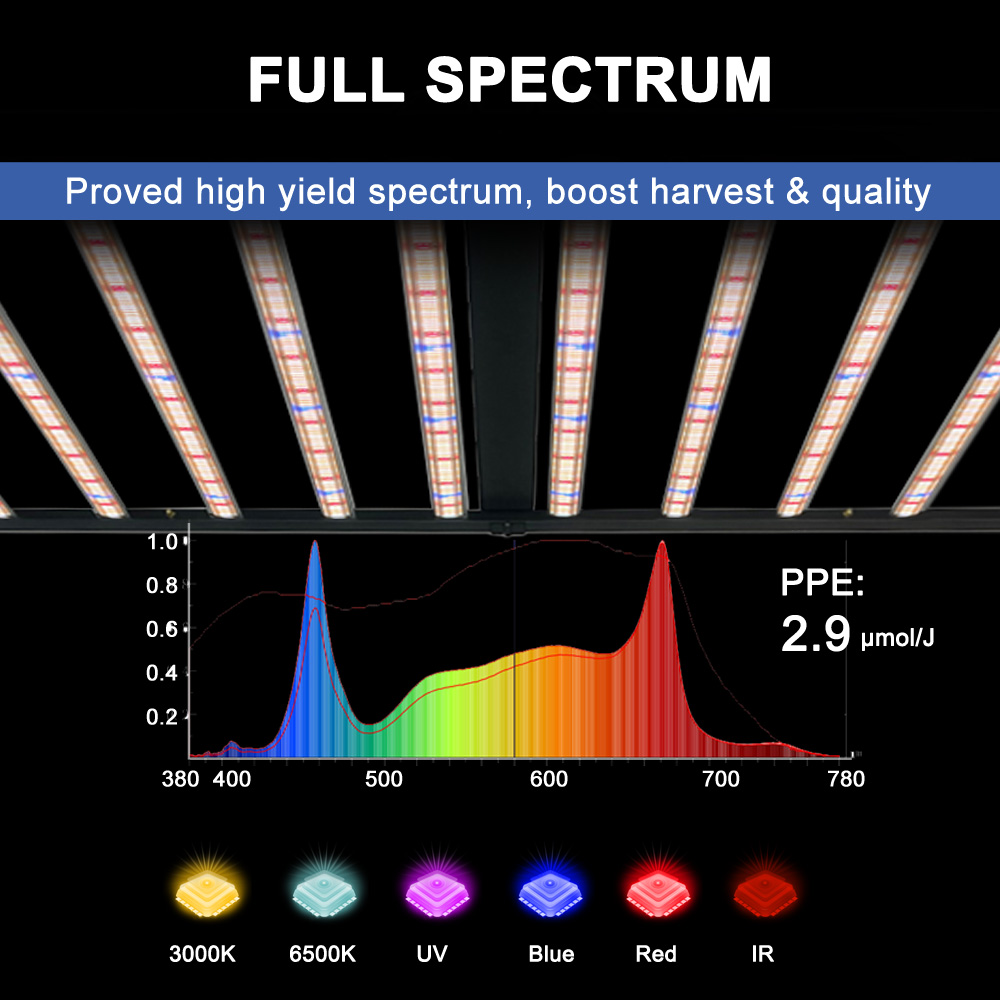 SLTMAKS 8x6피트 4x6피트 1000W 식물재배 - Led Grow Light 리뷰 및 가격
