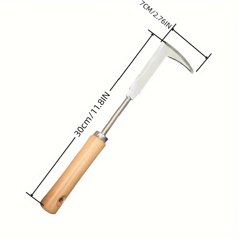 스테인리스 스틸 마당 제초 도구, L자형 다용도 정원  - Gardening Tools Used For Weeding 리뷰 및 가격