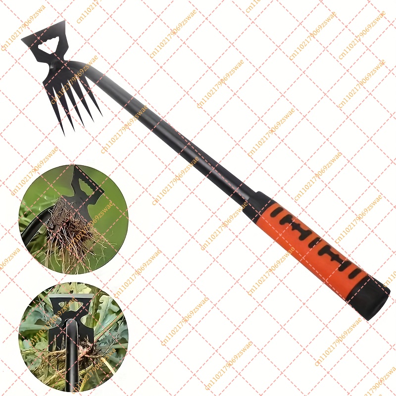 2 in 1 탄소강 정원 제초용 갈퀴 수동 흙 풀기 도 - Gardening Tools To Remove Grass 리뷰 및 가격