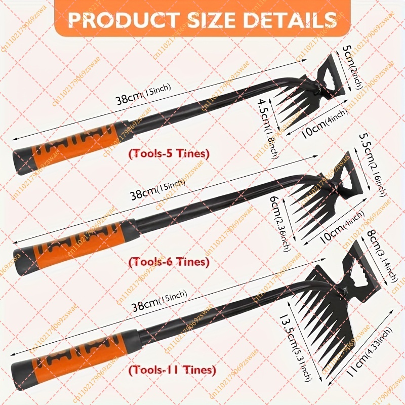 2 in 1 탄소강 정원 제초용 갈퀴 수동 흙 풀기 도 - Gardening Tools To Remove Grass 리뷰 및 가격