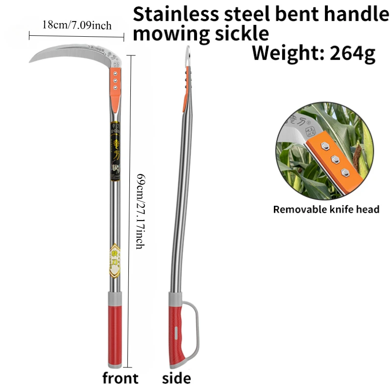 수동 잔디 낫 – 도로용 틈새 제초 도구, 잔디 절단  - Gardening Tools Long Handle 리뷰 및 가격