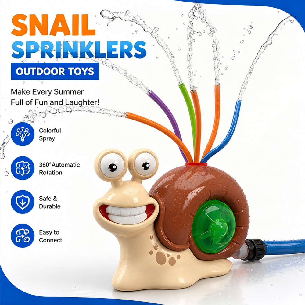 물 스프레이 야외 장난감 달팽이 스프링클러 뒷마당 정원 - Gardening Tools For Kids 리뷰 및 가격