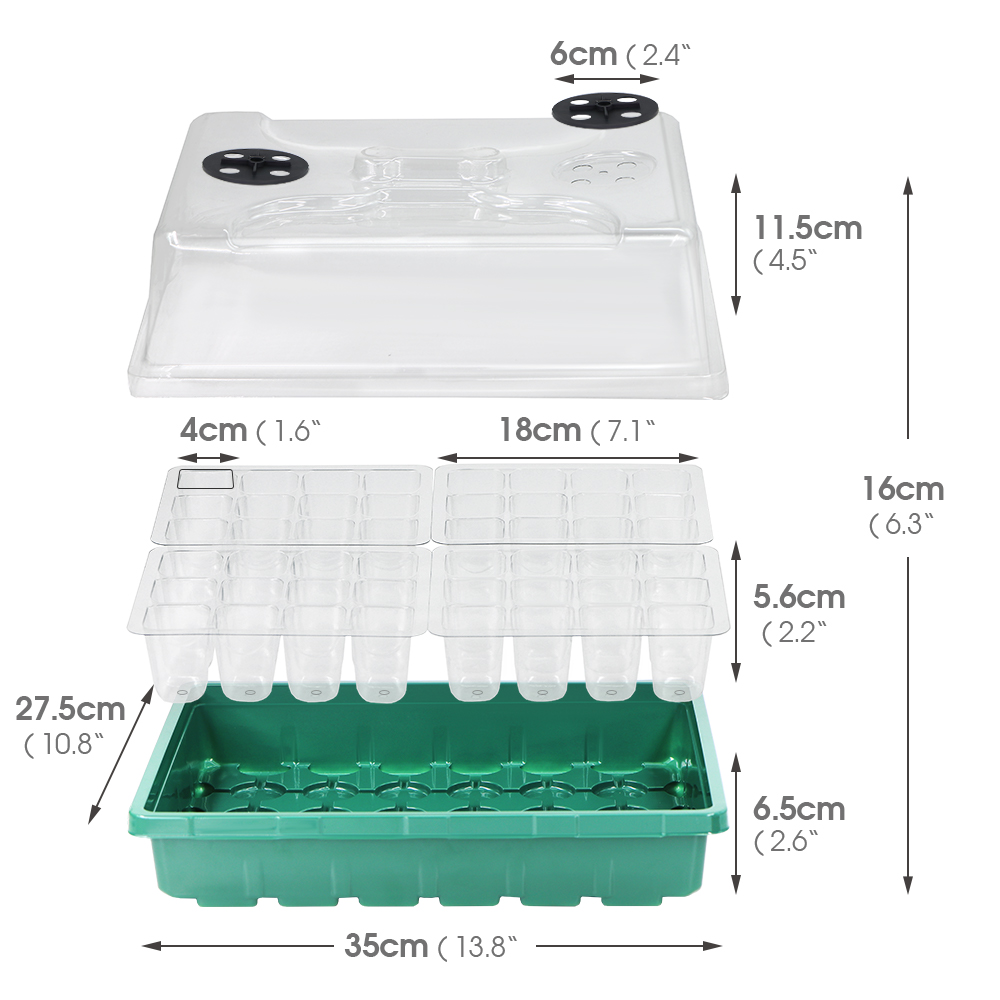 겨울 묘목 상자 난방 패드 정원 실내 식물 재배를위한  - Seed Starter Trays 리뷰 및 가격